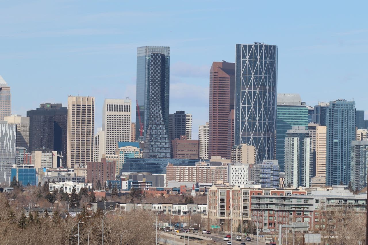Canadian business district skyline, offshore teams in the Philippines for Canadian businesses