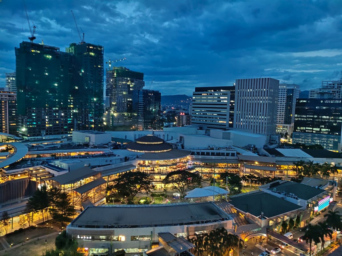 Cebu City at night, a leading offshore destination for growing businesses