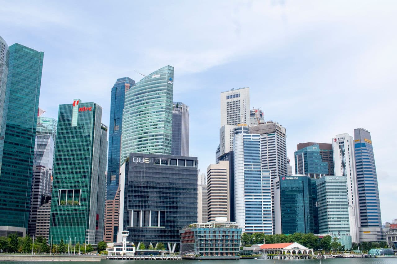 Singapore business district skyline, offshore teams in the Philippines for Singapore businesses